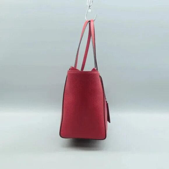 100% Authentic GUCCI Swing Red Leather Shoulder Bag 613-09124 - Picture 4 of 12